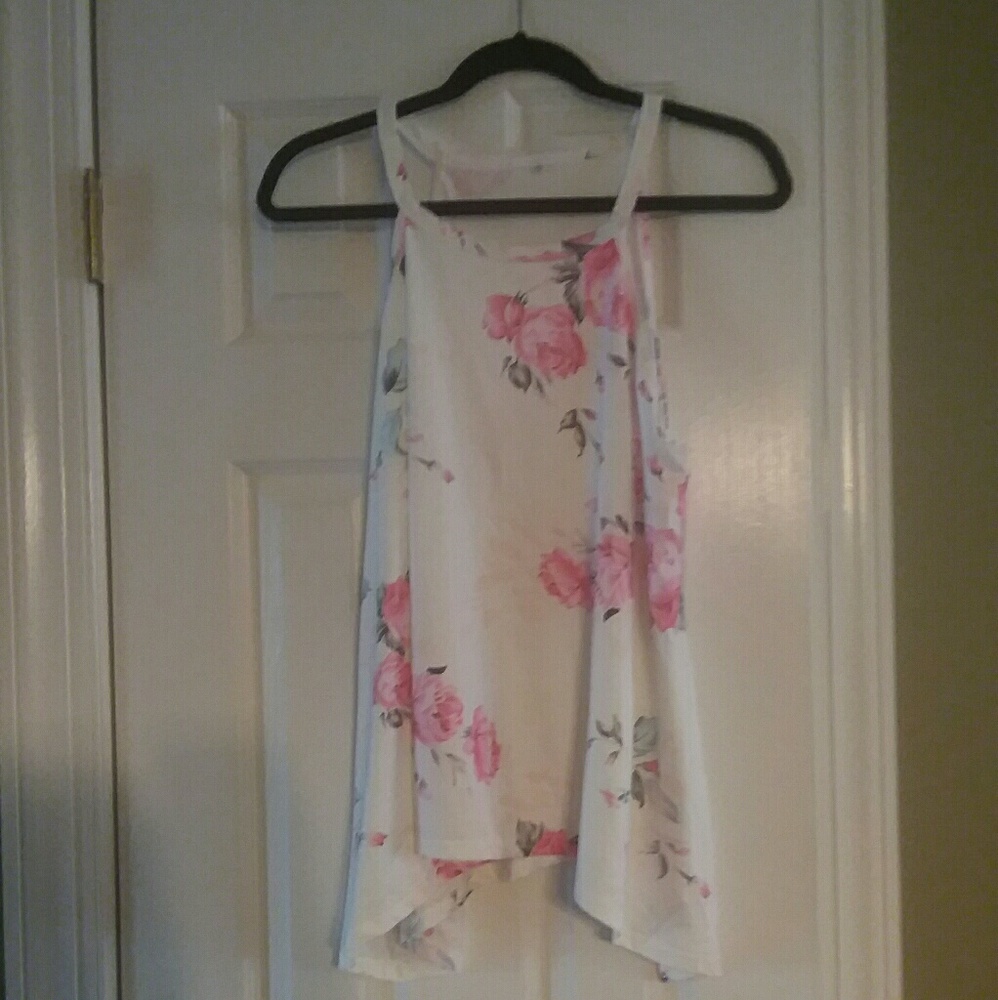 Floral Flowing Tank